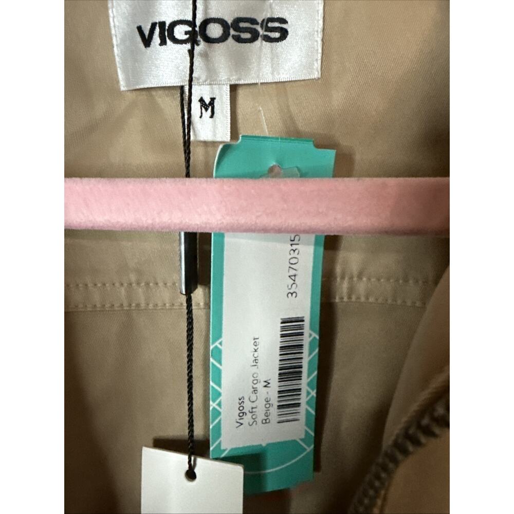 Vigoss Soft Cargo Jacket, Medium, Beige - Picture 2 of 3